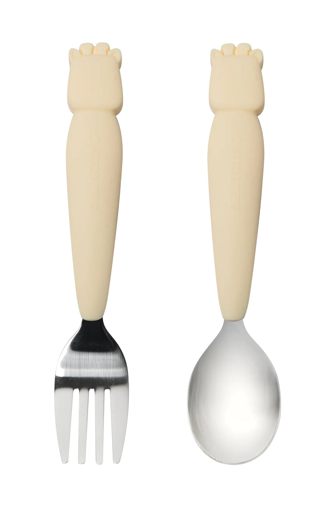LouLou Lollipop Born to be Wild Toddler Spoon + Fork Sets