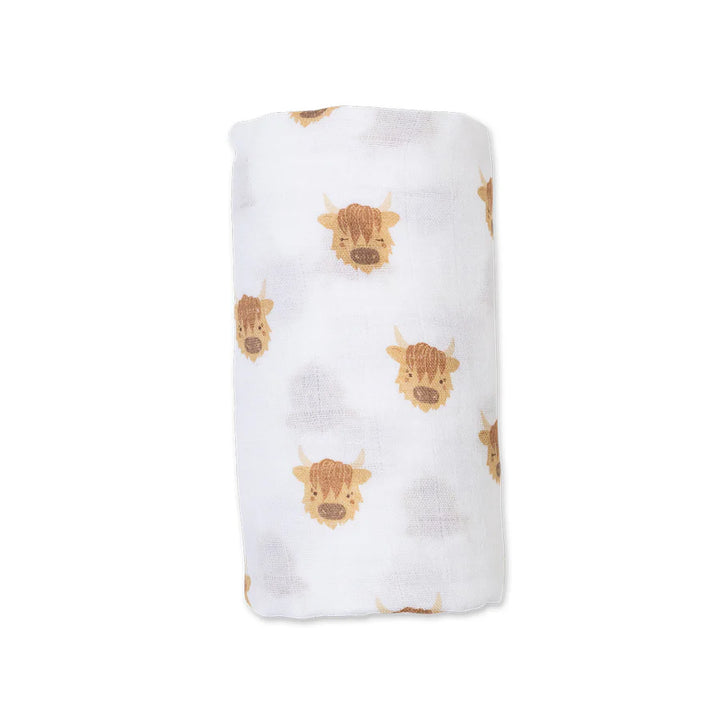 Lulujo Swaddle Blanket Muslin Cotton LG