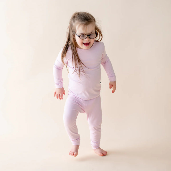 Kyte Baby Long Sleeve Toddler Pajama Set - Thistle