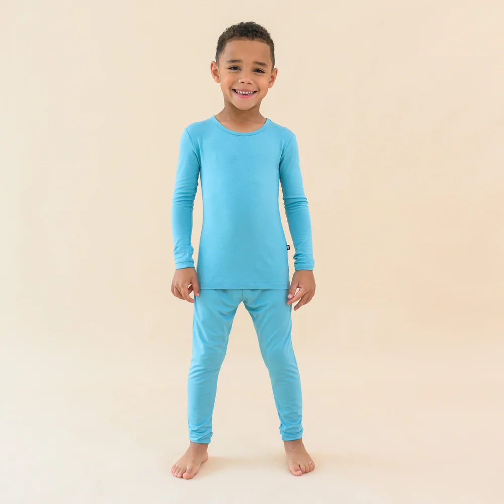 Kyte Baby Long Sleeve Toddler Pajama Set - Makai