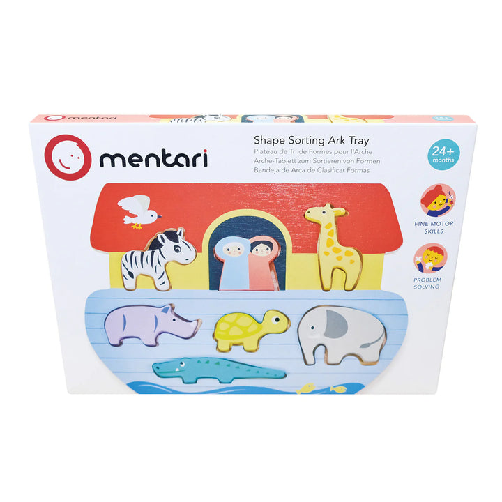 Mentari Shape Sorting Ark Tray