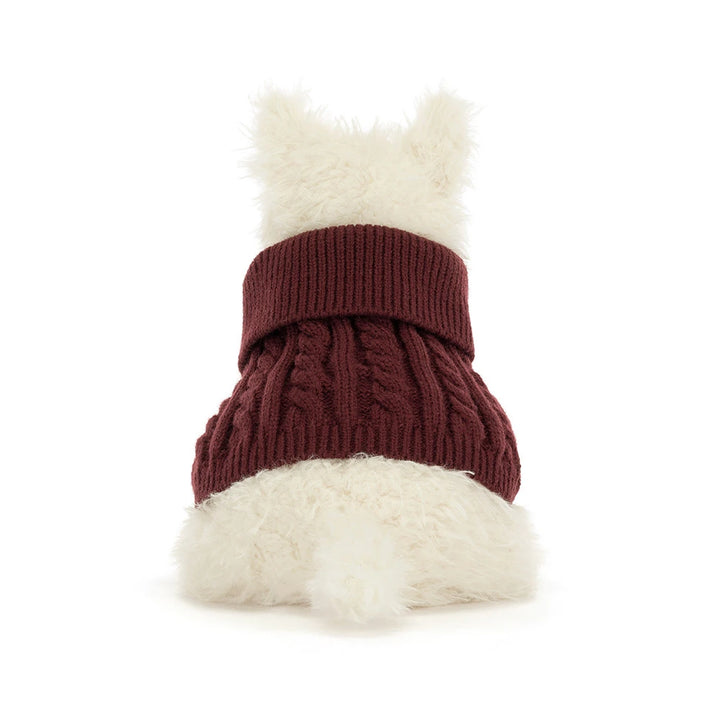 Jellycat Munro Scottie Dog Winter Jumper