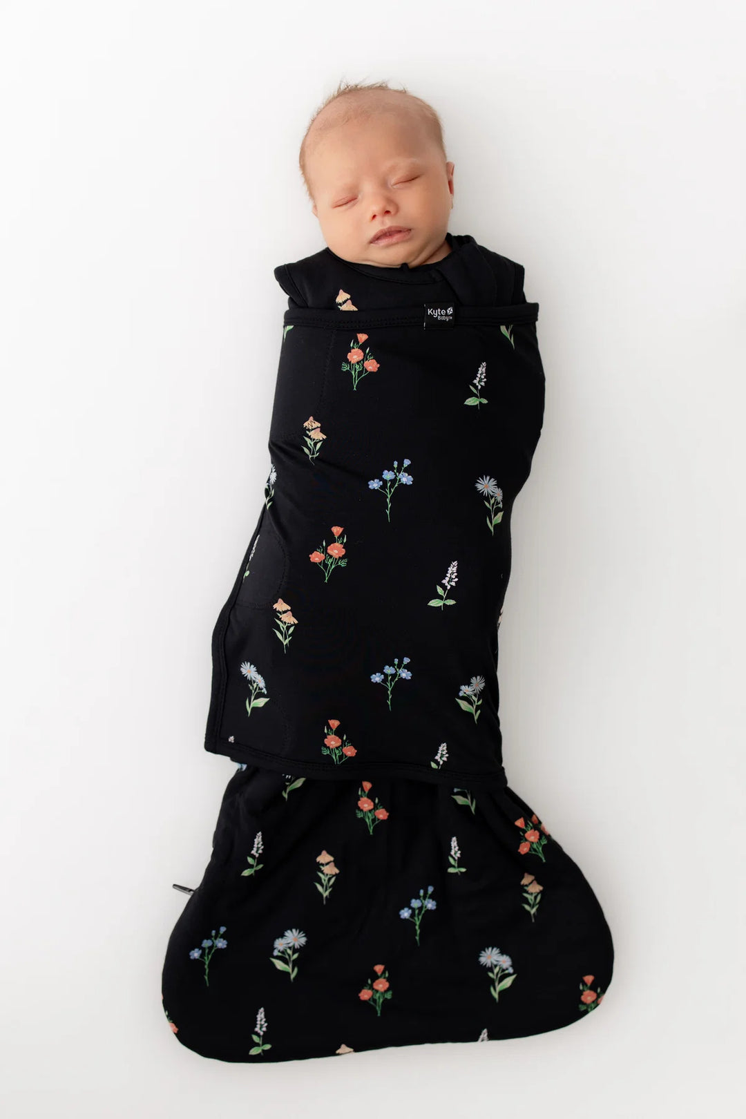 Kyte Baby 1.0 TOG Sleep Bag Swaddler - Midnight Wildflower