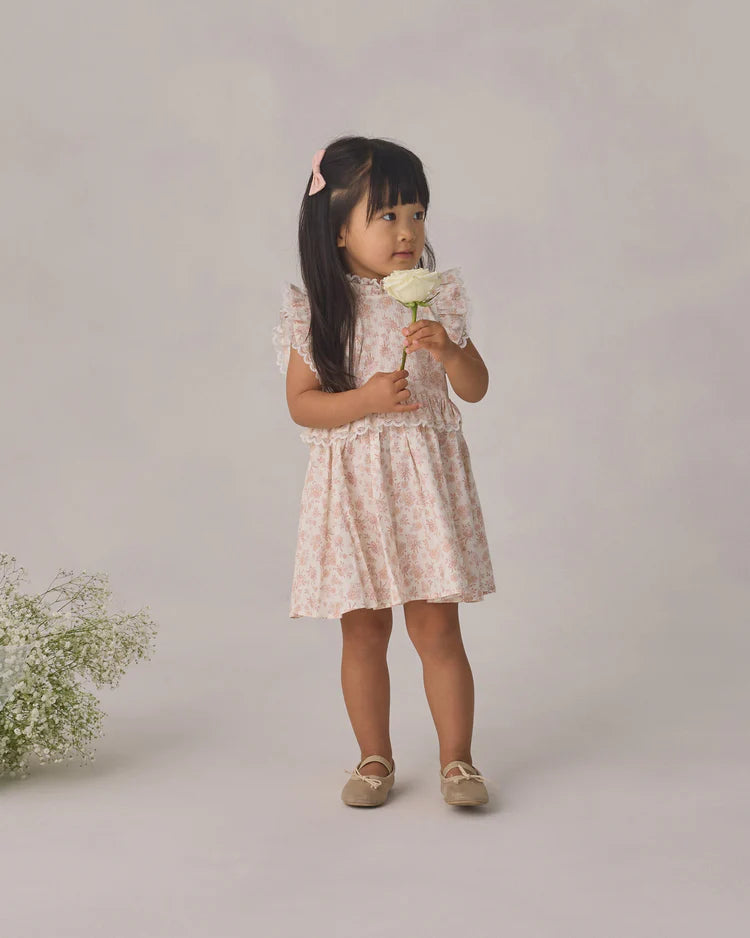 Noralee Little Bow Clips - Blush