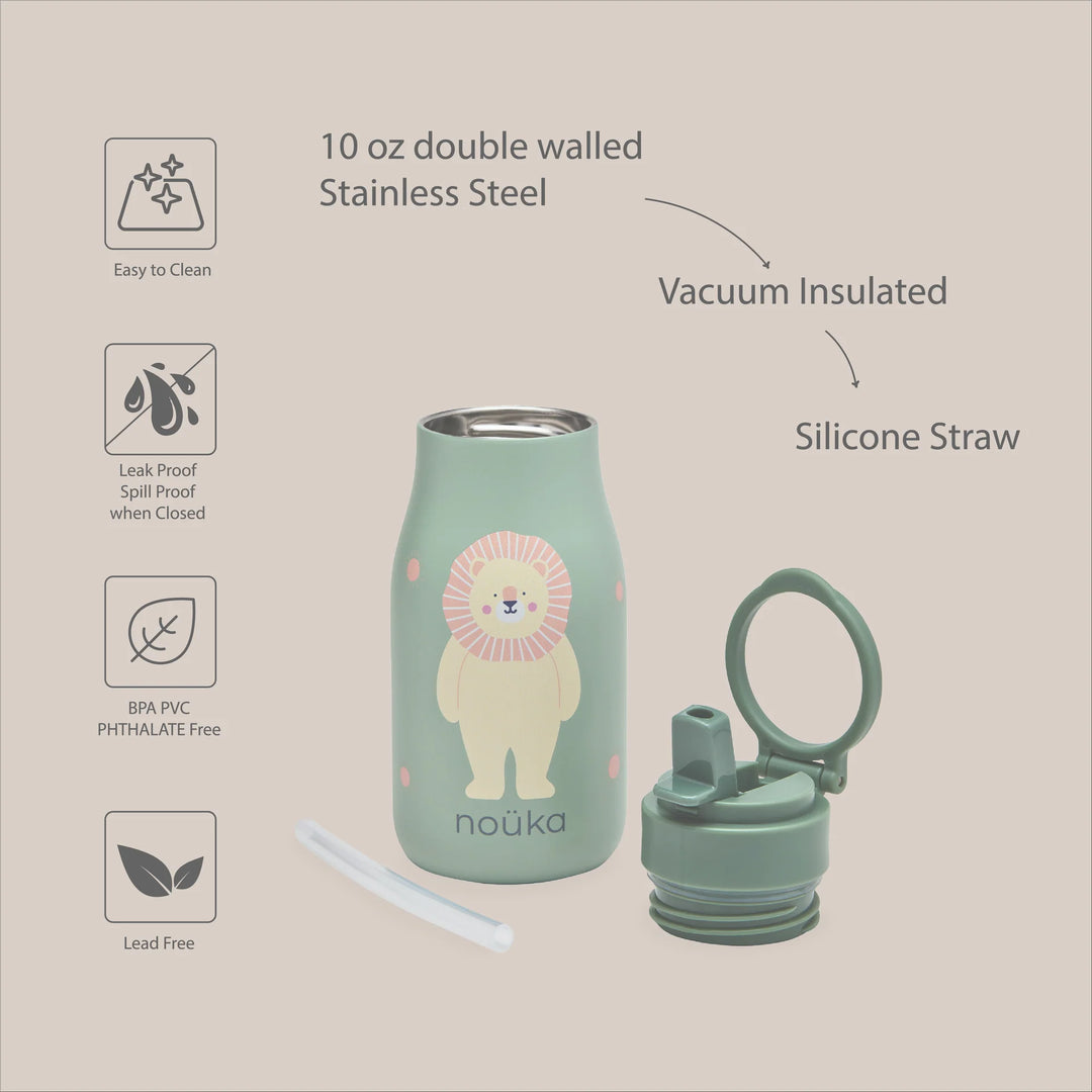 Nouka Stainless Steel Drinking Bottle 10oz