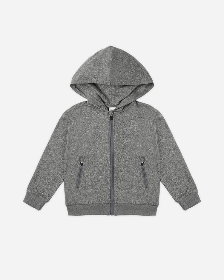 Rylee &amp; Cru Century Tech Hoodie - Heathered Black