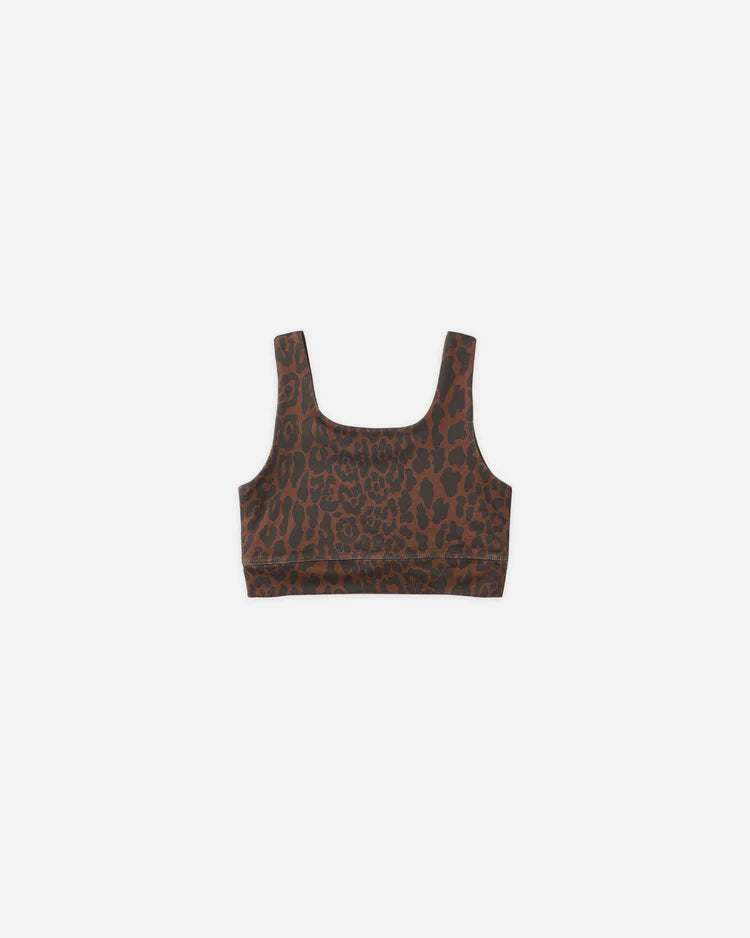 Rylee &amp; Cru Swift Sports Bra - Leopard