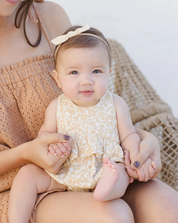 Quincy Mae Little Knot Headband - Yellow