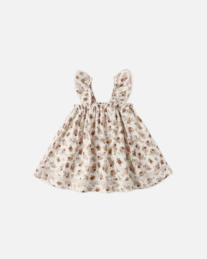 Quincy Mae Ruffle Tank Dress - Bloom