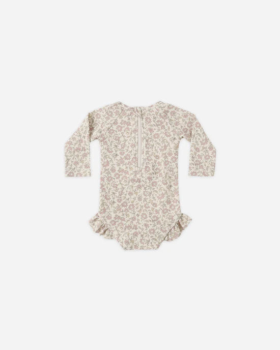 Quincy Mae Olivia One-Piece Rashagurd - Dahlia