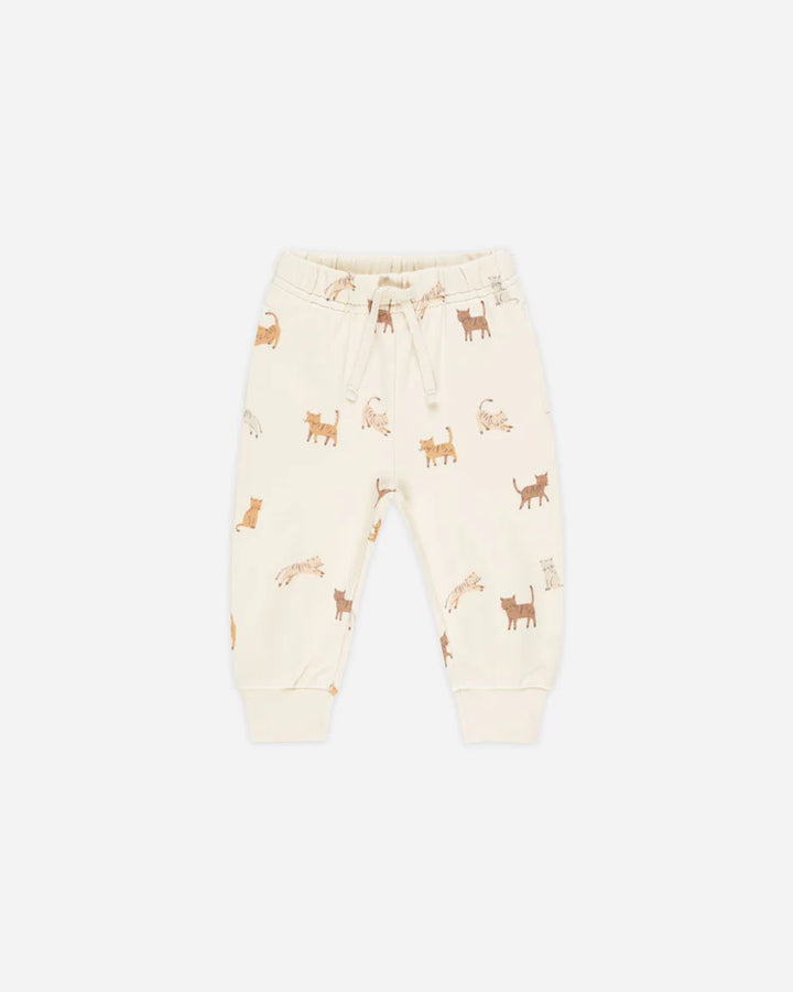 Quincy Mae Relaxed Sweatpant - Cats
