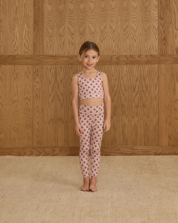 Rylee &amp; Cru Basic Legging - Blush Fleur