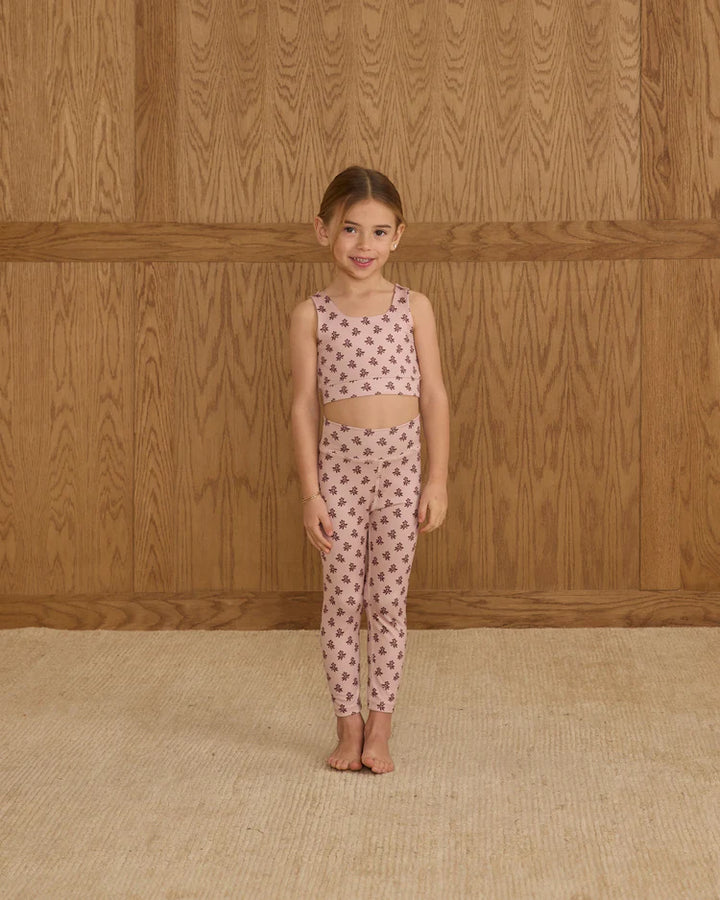 Rylee &amp; Cru Basic Legging - Blush Fleur