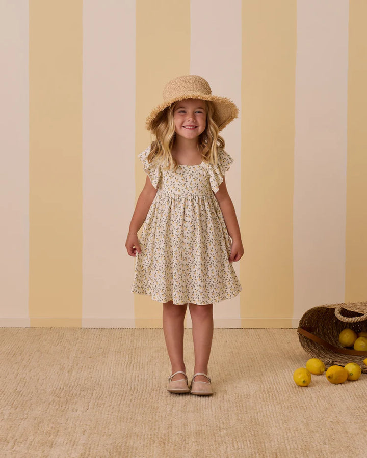 Rylee &amp; Cru Mariposa Dress - Lemons