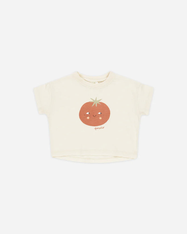 Rylee &amp; Cru Boxy Tee - Tomato