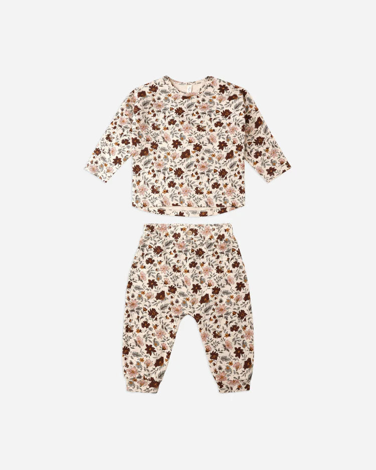 Rylee &amp; Cru Long Sleeve Tee &amp; Pant Set - Posy