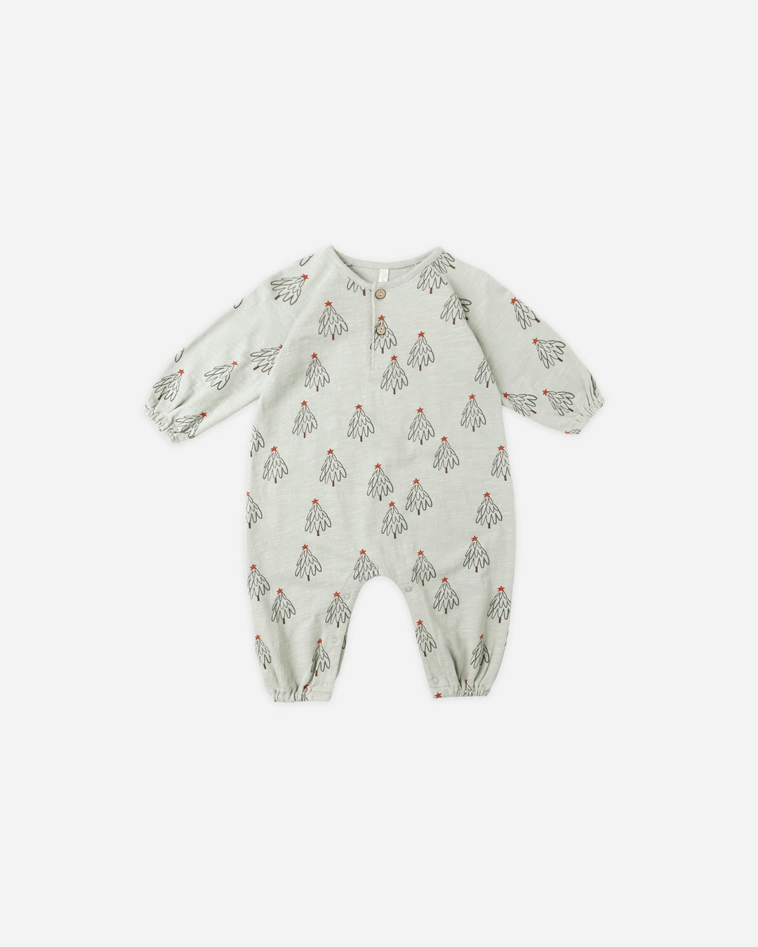 Rylee &amp; Cru Henley Jumpsuit - Trees