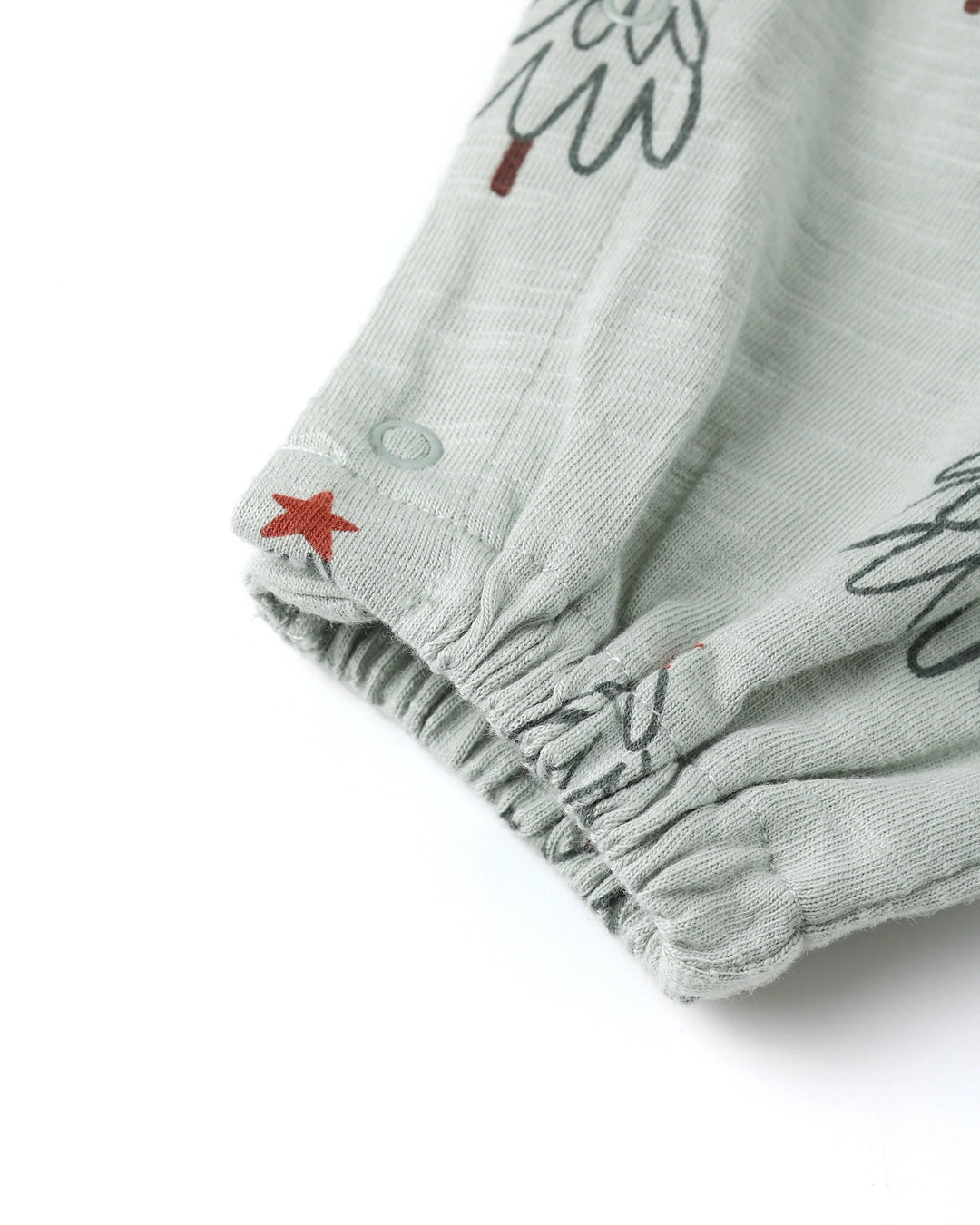 Rylee &amp; Cru Henley Jumpsuit - Trees