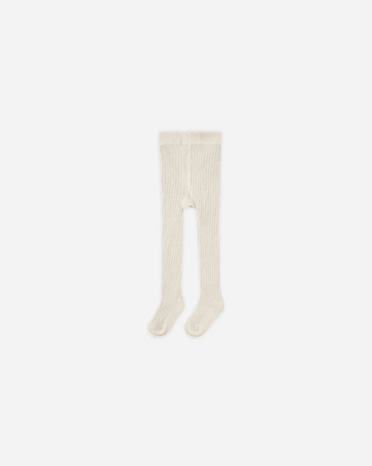 Rylee &amp; Cru Ribbed Tights - Natural