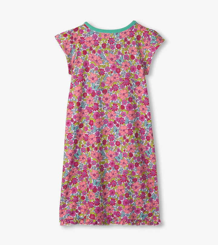 Hatley Ruffle Hem Nightdress - Groovy Daisy