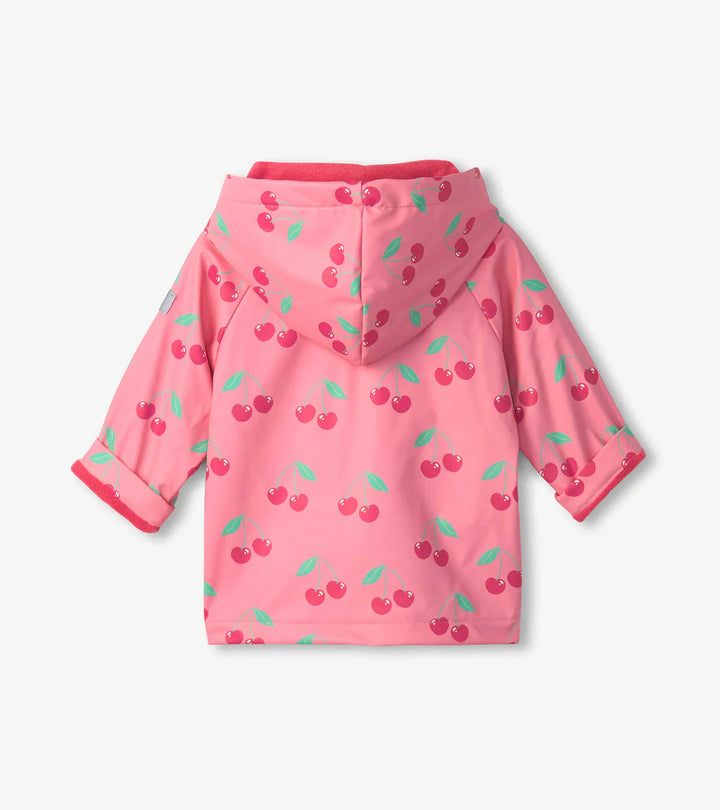 Hatley Snap Raincoat - Cherries