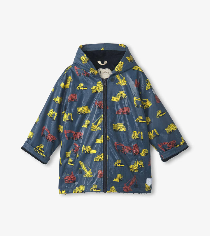 Hatley Zip-up Rain Jacket - Under Construction