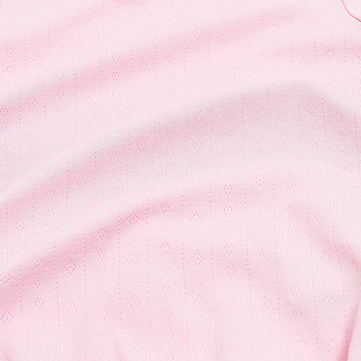 Kyte Baby Pointelle Short Sleeve Set - Sakura