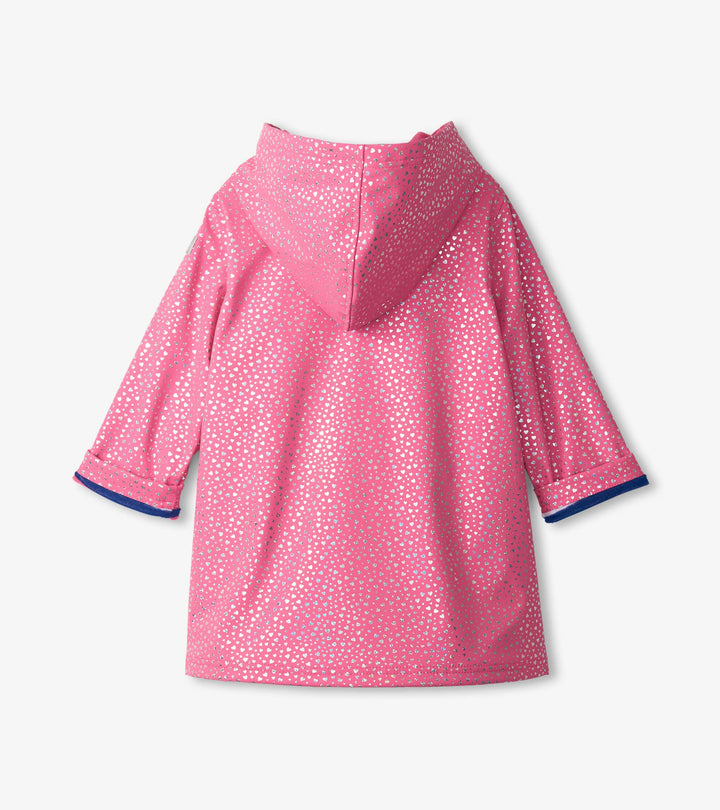 Hatley Splash Jacket - Glitter Hearts
