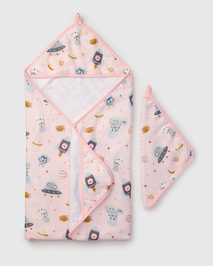 Loulou Lollipop Hooded Towel Set