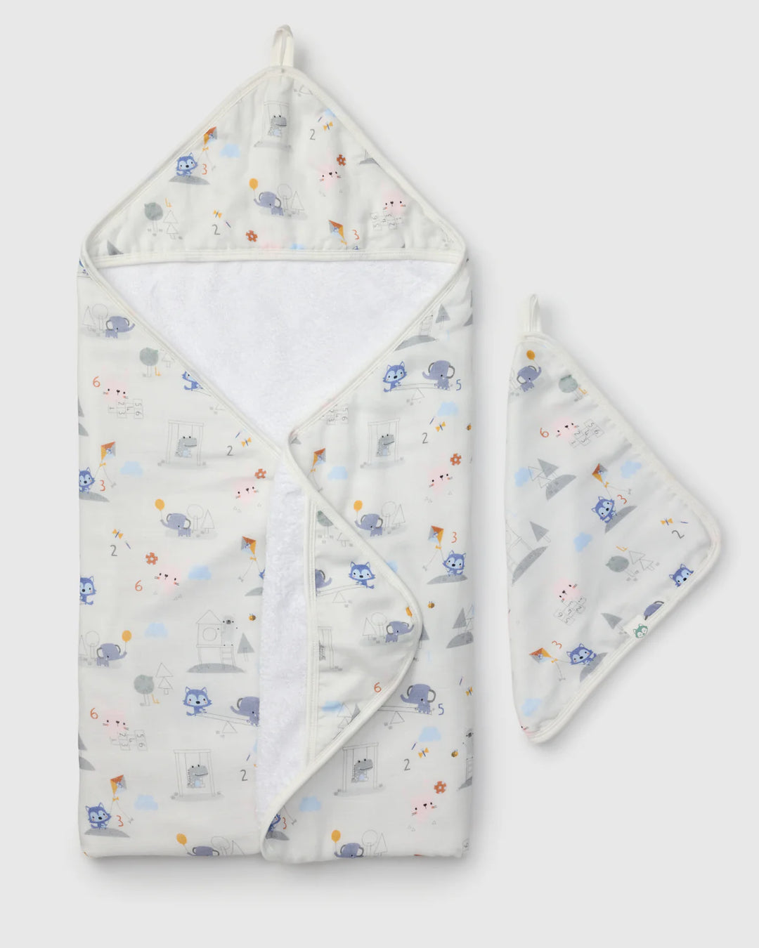 Loulou Lollipop Hooded Towel Set