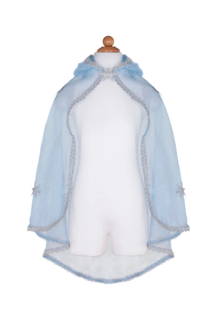 Great Pretenders Crystal Queen Cape - Blue Siver