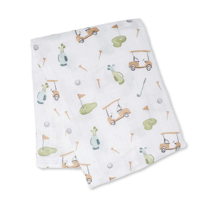 Lulujo Cotton Muslin Swaddle Blanket