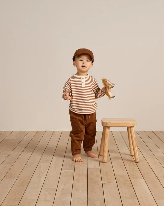 Quincy Mae Baby Cap - Cinnamon