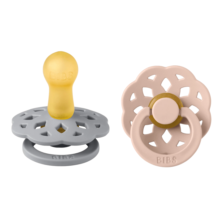BIBS Round Boheme Pacifier - Size 1 (0-6m)