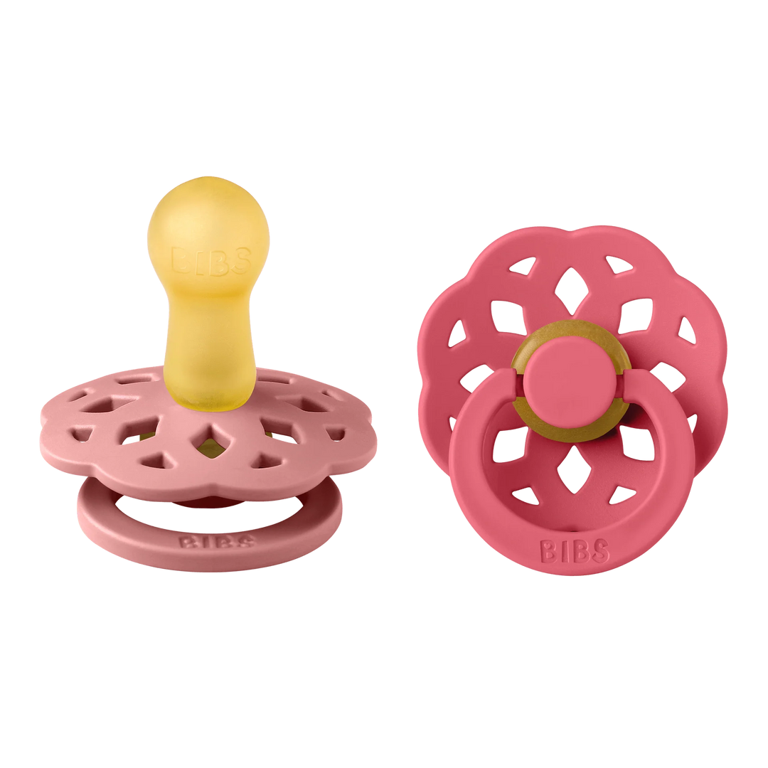 BIBS Round Boheme Pacifier - Size 1 (0-6m)