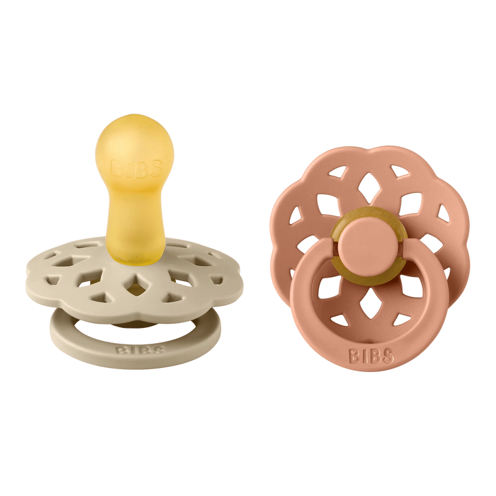BIBS Round Boheme Pacifier - Size 1 (0-6m)