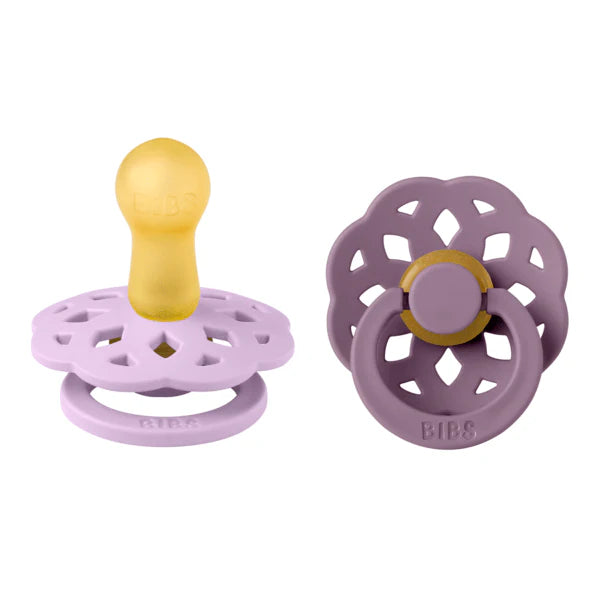 BIBS Round Boheme Pacifier - Size 1 (0-6m)