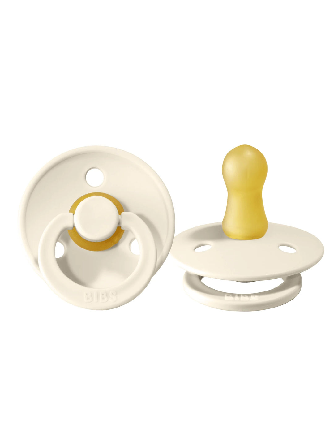 BIBS Round Colour Pacifiers - Size 1 (0-6m)