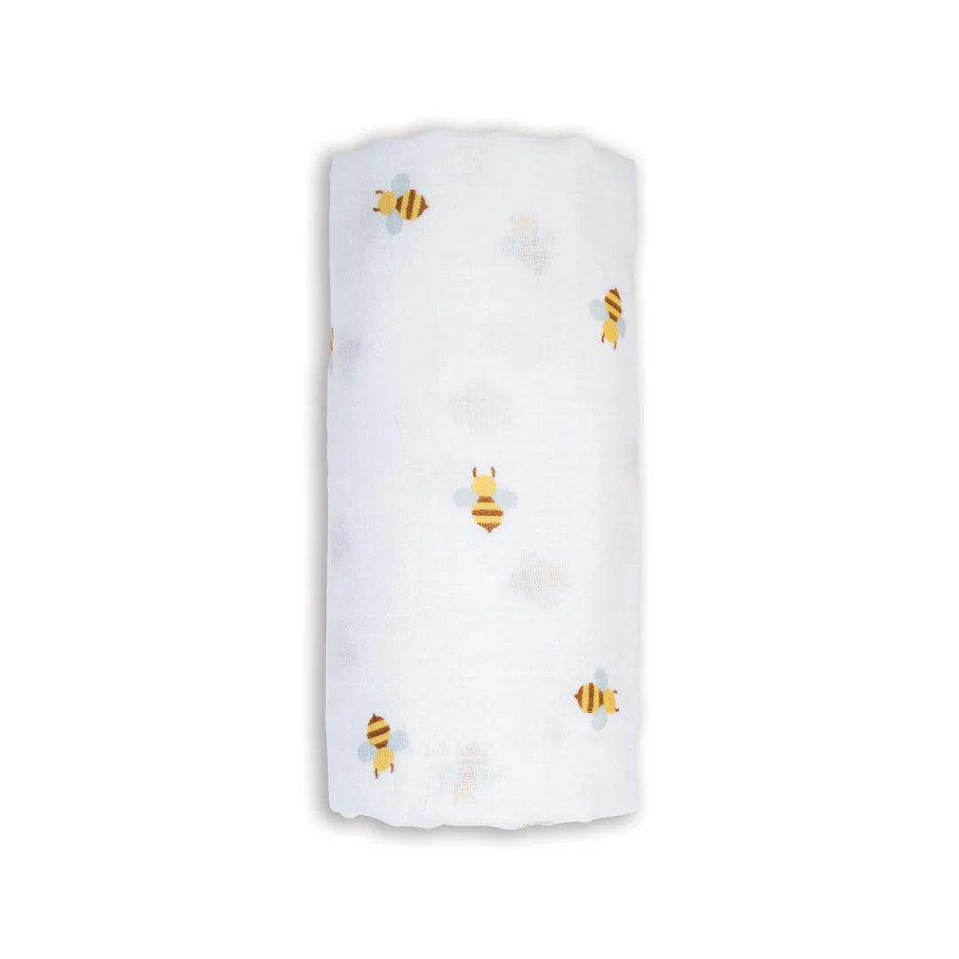 Lulujo Swaddle Blanket Muslin Cotton LG
