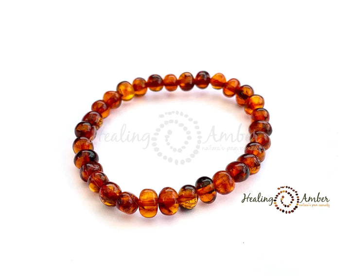 Baltic Amber Bracelet/Anklet - 5.5"