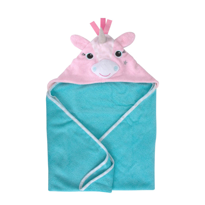 Zoocchini Hooded Bath Towels - Allie Alicorn