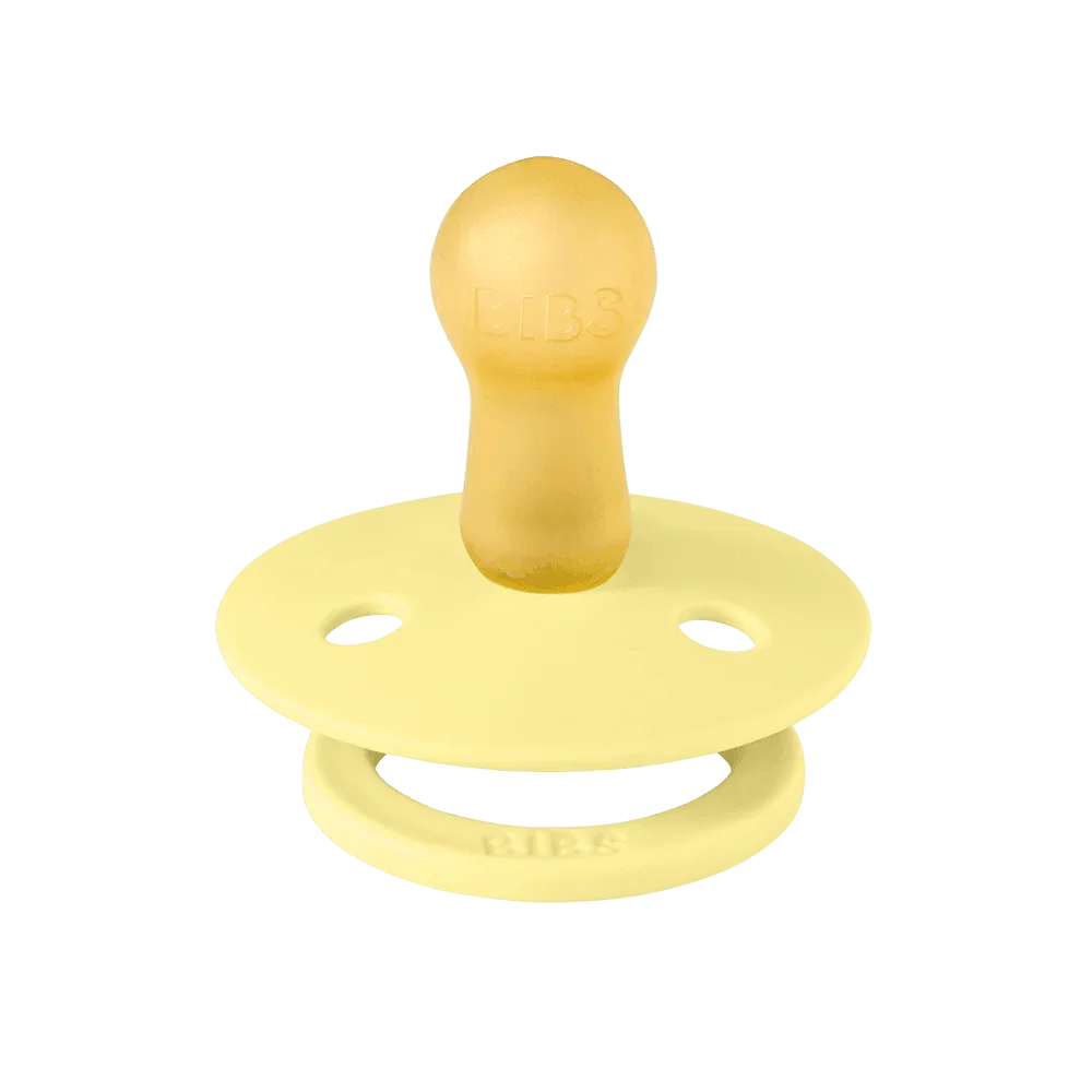 BIBS Round Colour Pacifiers - Size 1 (0-6m)
