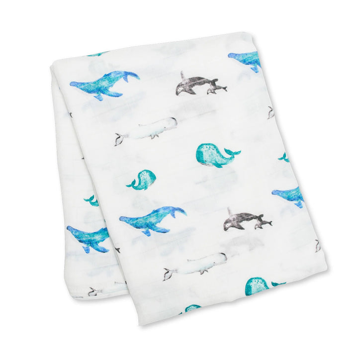 Lulujo Deluxe Bamboo Swaddle Blanket - Modern Collection