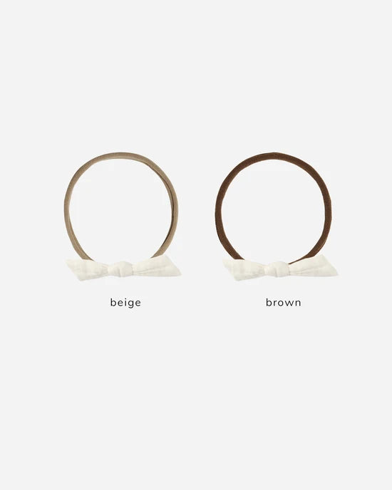 Rylee &amp; Cru Little Knot HEadband - Ivory