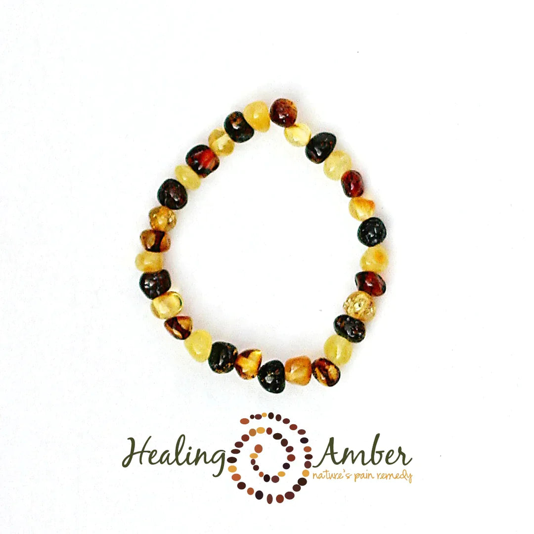 Baltic Amber Bracelet/Anklet - 5.5"