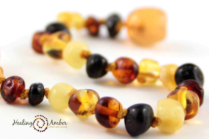 Baltic Amber Bracelet/Anklet - 5.5"