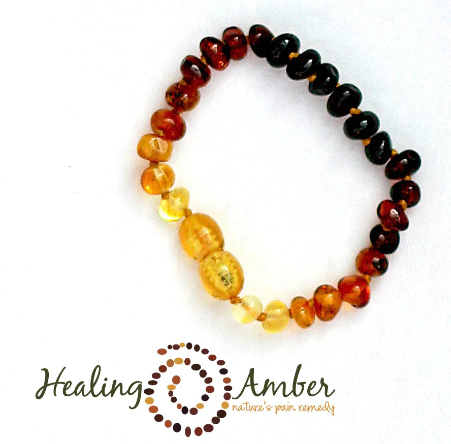 Baltic Amber Bracelet/Anklet - 5.5"