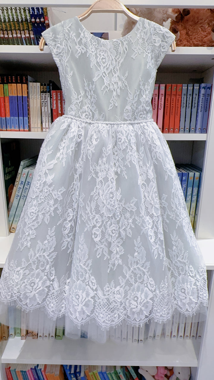 Jolene SK922 Sage Dress - 6Y