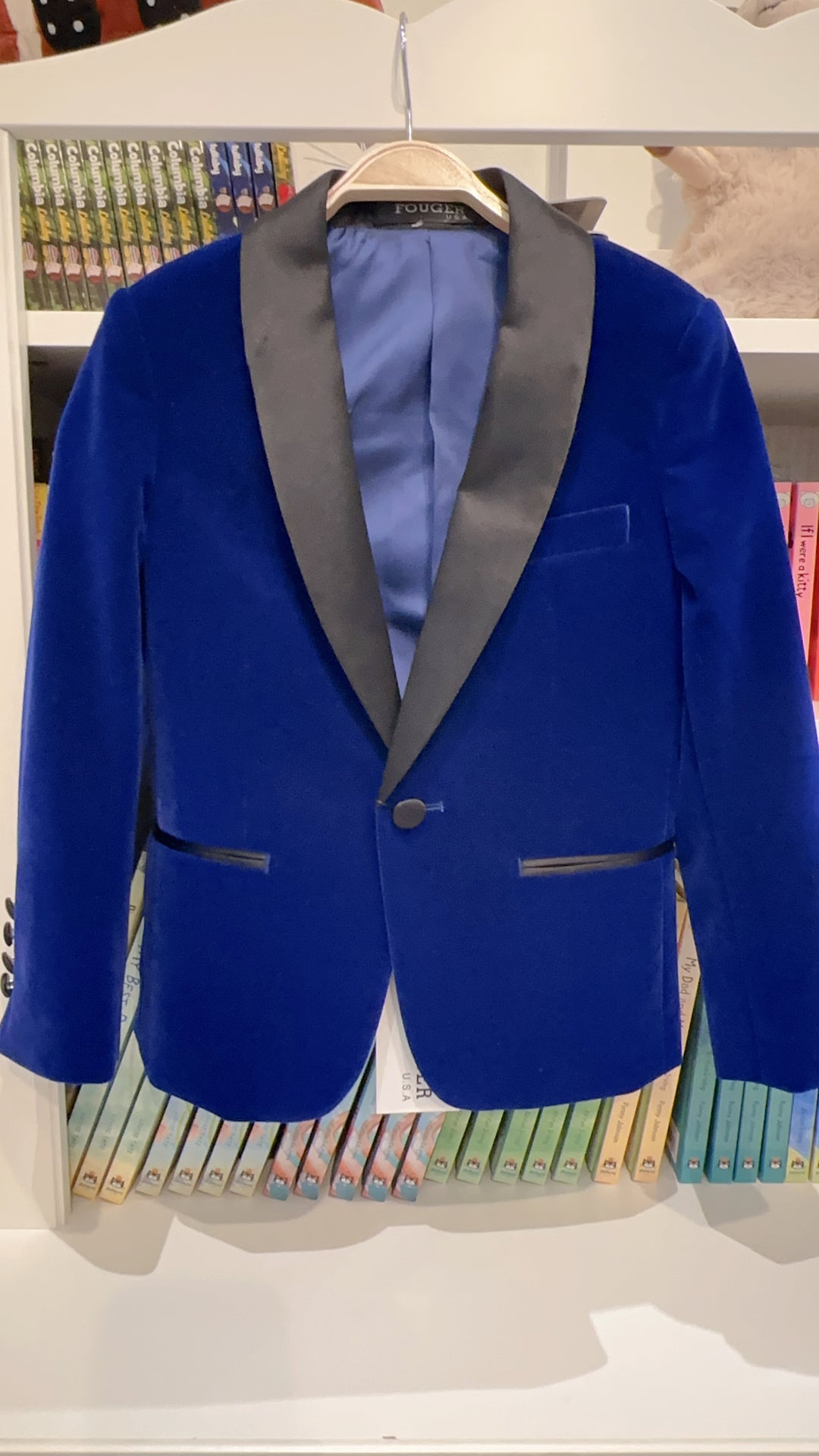 Jolene FG643 Boys Velvet Jacket