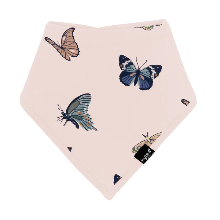 Kyte Baby Bib - Blush Butterfly